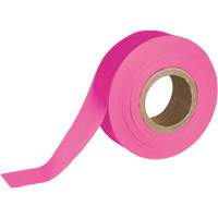 Flagging Tape, 1.188" W x 150' L, Fluorescent Pink Distribution Élite MP