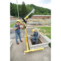 Syst&egrave;me de palan 4 mcx avec palan/treuil Manhandler Distribution Élite MP