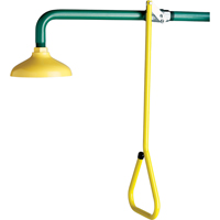 Douche d'urgence suspendue Lifesaver, Montage mural Distribution Élite MP