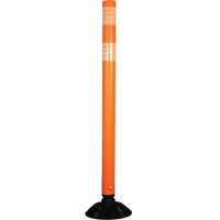 D&eacute;lin&eacute;ateur r&eacute;sistant aux impacts, 36" h, Orange Distribution Élite MP