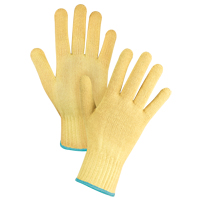 Gants tricot&eacute;s sans couture, Taille T-Grand/10, Calibre 7, Enveloppe en Kevlar, ASTM ANSI niveau A2/EN 388 niveau 3 Distribution Élite MP