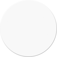 Armor Stripe Lean/5S Markers, Circle, 6" L x 6" W, White, Plastic Distribution Élite MP