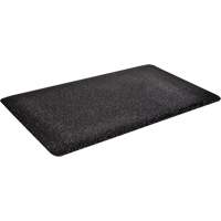 Tapis antimicrobiens WD Foodmaster, Lisse, 2' x 3' x 9/16", Noir, Mousse de vinyle Distribution Élite MP