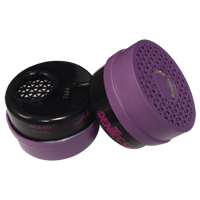 Respirator Cartridge, Combination Gas/Vapour Cartridge and Particulate Filter, Organic Vapour/P100 Filter Distribution Élite MP