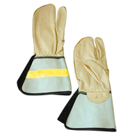 1 Finger Lineman's Glove, Medium, Grain Cowhide Palm Distribution Élite MP