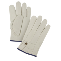 Gants de cordeur doubl&eacute;s pour l'hiver de premi&egrave;re qualit&eacute;, T-Grand, Paume Cuir fleur de vache, Doubleure Molleton Distribution Élite MP