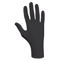 Gants biod&eacute;gradables 6112PF, T-petit, Nitrile, 4 mils, Sans poudre, Noir Distribution Élite MP
