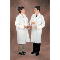 Lab Coats, Poly-Cotton, Small, White Distribution Élite MP