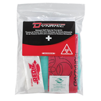 Dynamic Biohazard Spill Clean-Up First Aid Kit, Class 1 Medical Device, Resealable Plastic Bag Distribution Élite MP