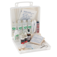 Dynamic Burn First Aid Kit for Welders, Class 1 Medical Device, Plastic B Distribution Élite MP