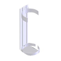 Dynamic Plastic Vehicle Bracket for Bio Med Wash&reg; Solution Distribution Élite MP