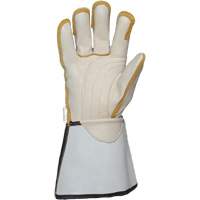 Linemans Glove, Small, Grain Cowhide Palm Distribution Élite MP