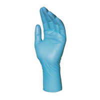Gants jetables Solo Ultra 997, T-Grand, Nitrile, 4 mils, Sans poudre, Bleu Distribution Élite MP