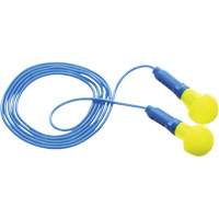 Bouchons d'oreilles E-A-R Push-Ins, Avec cordon, Paire - Sac en poly, 28/23 dB NRR, Taille unique Distribution Élite MP