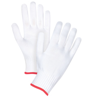Gants tricot&eacute;s sans couture, Polyester, Calibre 10, Petit Distribution Élite MP