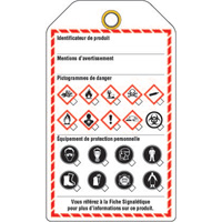 Workplace Tags, Cardstock, 3-3/8" W x 5-3/4" H, French Distribution Élite MP