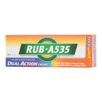 Soulagement chaleur Rub A535, Cr&egrave;me, Analg&eacute;sique Distribution Élite MP