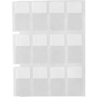 Core Series Self-Laminating Wire & Cable Labels, Vinyl, 0.5" L x 0.75" H, Clear Distribution Élite MP