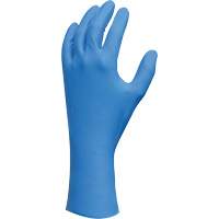 Gants l&eacute;gers, 7/Petit, Nitrile, 9 mils, Sans poudre, Bleu Distribution Élite MP