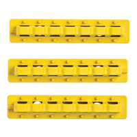 Rails de blocage EZ Panel Loc de 4", Type Disjoncteur Distribution Élite MP