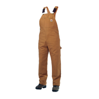 Unlined Duck Overalls, Men's, Large, Brown Distribution Élite MP