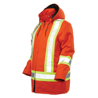 Safety Parka, High Visibility Orange, Large Distribution Élite MP