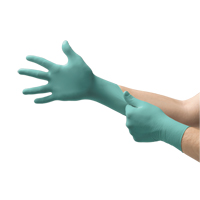 NEOPRO&reg; Gloves, X-Small, Neoprene, 5.1-mil, Powder-Free, Green, Class 2 Distribution Élite MP