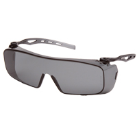 Lunettes de s&eacute;curit&eacute; Cappture OTG, Lentille Grise/fum&eacute;e, Antibu&eacute;e, ANSI Z87+/R&eacute;pond ou surpasse la norme CSA Z94.3 Distribution Élite MP