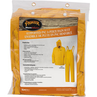577 V&ecirc;tements imperm&eacute;ables 3 morceaux, Polyester/PVC, 5T-Grand, Jaune Distribution Élite MP