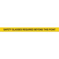 Marqueur robuste pour le sol Tough-Mark, Rectangle, 48" lo x 2" la, Jaune, Poly&eacute;thyl&egrave;ne Distribution Élite MP
