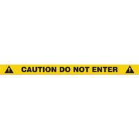 Marqueur robuste pour le sol Tough-Mark, Rectangle, 48" lo x 2" la, Jaune, Poly&eacute;thyl&egrave;ne Distribution Élite MP