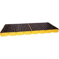 Plateforme de d&eacute;versement modulaire, Capacit&eacute; de d&eacute;versement 121 gal. US, 51,5'' x 103" x 6,5" Distribution Élite MP
