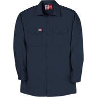 Arc Flash Work Shirt, Small, Navy Blue Distribution Élite MP