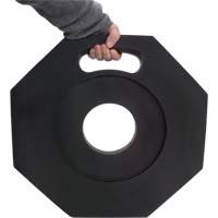 Rubber Base for Premium Delineator Posts, 12 lbs. Distribution Élite MP