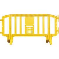 Barricade Movit, Emboîtables, 78" lo x 39" h, Jaune Distribution Élite MP