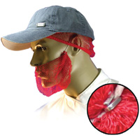 Disposable Beard Nets, Polypropylene, Red Distribution Élite MP