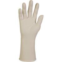 Gants d'examen XTRA-PFE, Grand, Latex, 10 mils, Sans poudre, Blanc, Classe 2 Distribution Élite MP