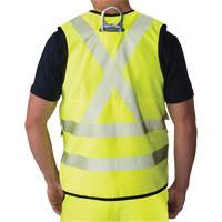 Veste antid&eacute;chirure pour arpenteur, Jaune lime haute visibilit&eacute;, Petit, Polyester Distribution Élite MP