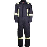 Westex UltraSoft&reg; Deluxe Coveralls with Reflective Material, Size 36, Navy Blue, 8.7 cal/cm² Distribution Élite MP