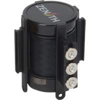 Cassette de ruban magn&eacute;tique pour barri&egrave;re de contr&ocirc;le des foules personnalis&eacute;e, 12', Ruban Noir Distribution Élite MP