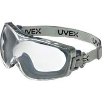 Lunettes de s&eacute;curit&eacute; &agrave; coques Uvex HydroShield Stealth OTG, Lentille Transparent, Antibu&eacute;e/Anti-&eacute;gratignures, Ventilation Indirecte Distribution Élite MP