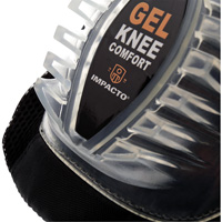 Genouill&egrave;res tout terrain, Style Boucles et crochets, Prot&egrave;ge-genoux Plastique, Tampons Gel Distribution Élite MP