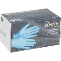 Gants jetables en paquets pour distributeur, Moyen, Nitrile, 4,5 mils, Sans poudre, Bleu Distribution Élite MP