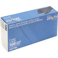 Gants jetables de calibre m&eacute;dical r&eacute;sistants &agrave; la perforation, T-Grand, Nitrile, 5 mils, Sans poudre, Noir, Classe 2 Distribution Élite MP