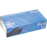 Gants jetables de calibre m&eacute;dical r&eacute;sistants &agrave; la perforation, 2T-Grand, Nitrile, 5 mils, Sans poudre, Noir, Classe 2 Distribution Élite MP