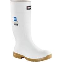 Slip Resistant Boots, Rubber, Steel Toe, Size 4 Distribution Élite MP