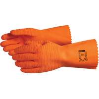 Chemstop Chemical Resistant Gloves, Size 8, 12" L, Latex, Cotton Jersey Inner Lining Distribution Élite MP