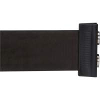 Cassette de ruban magn&eacute;tique pour barri&egrave;re de contr&ocirc;le des foules personnalis&eacute;e, 7', Ruban Noir Distribution Élite MP