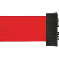 Cassette de ruban magn&eacute;tique pour barri&egrave;re de contr&ocirc;le des foules personnalis&eacute;e, 7', Ruban Rouge Distribution Élite MP