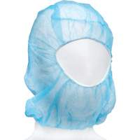 Cagoule jetable, Polypropyl&egrave;ne, Bleu Distribution Élite MP